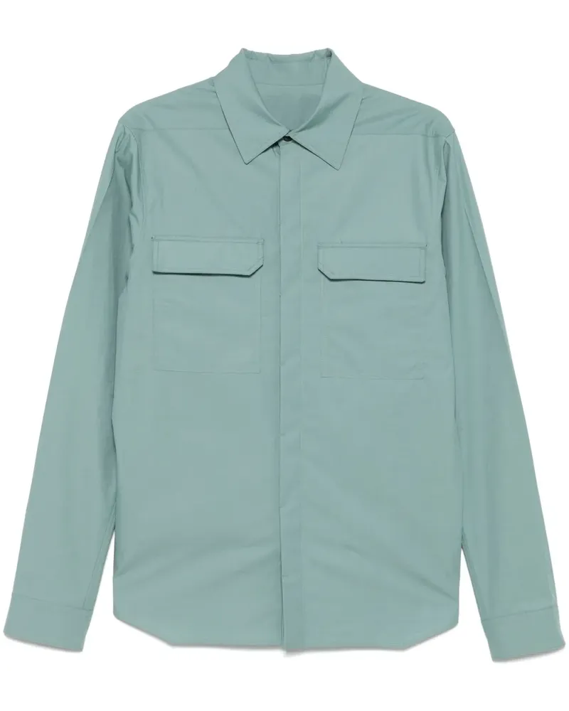 Rick Owens Work Hemd - Grün Grün