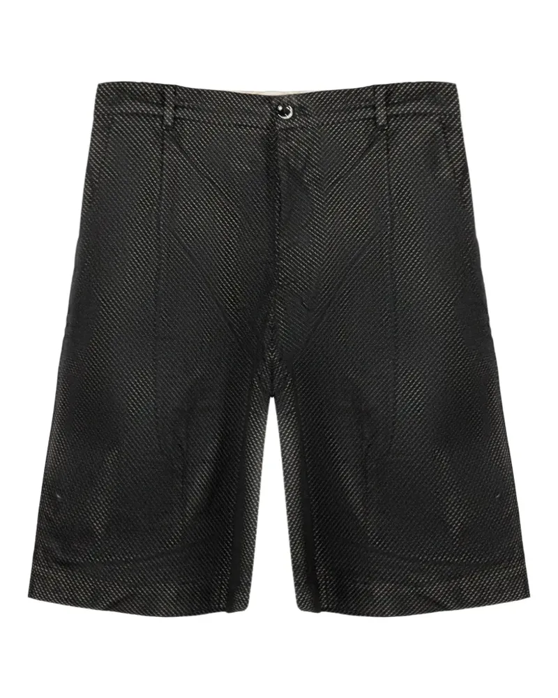 nine:inthe:morning cotton shorts - Schwarz Schwarz