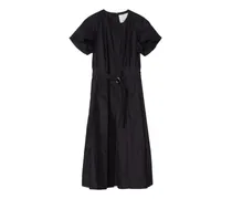 Kleid mit Schnalle - Schwarz