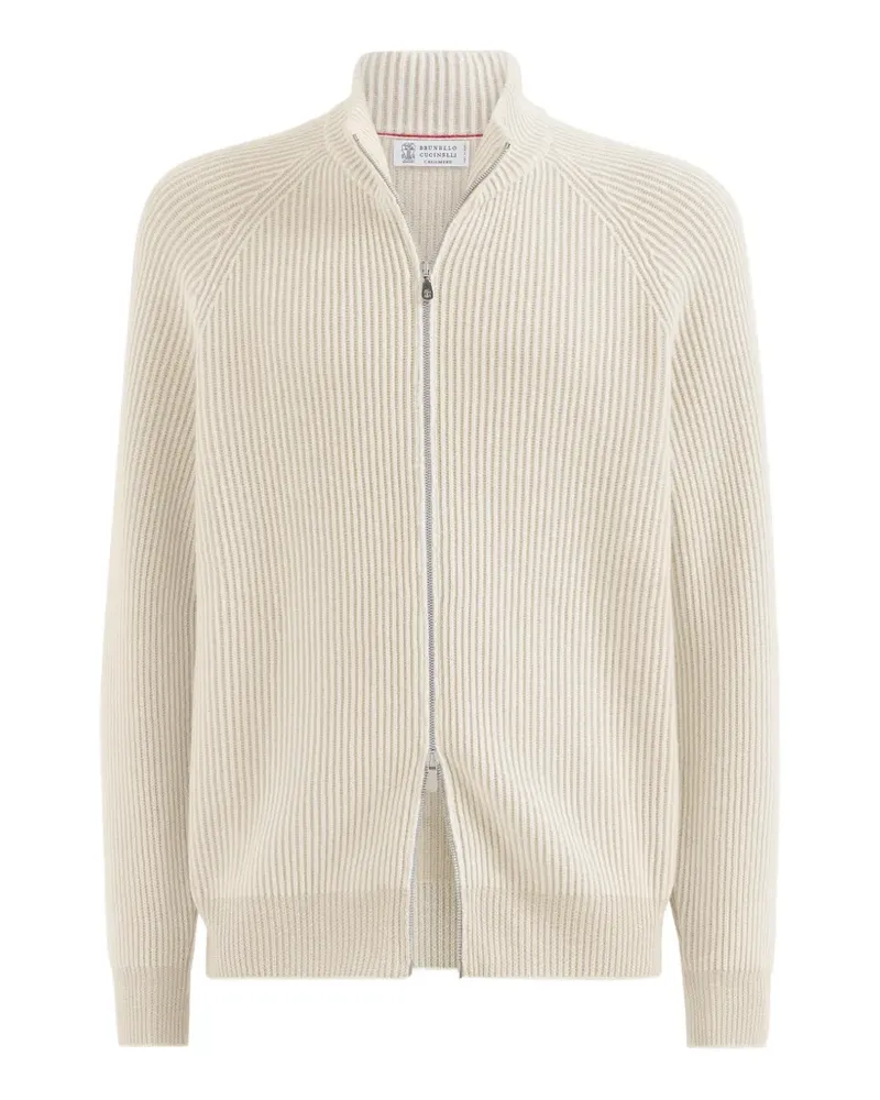 Brunello Cucinelli Cardigan aus Kaschmir - Nude Nude