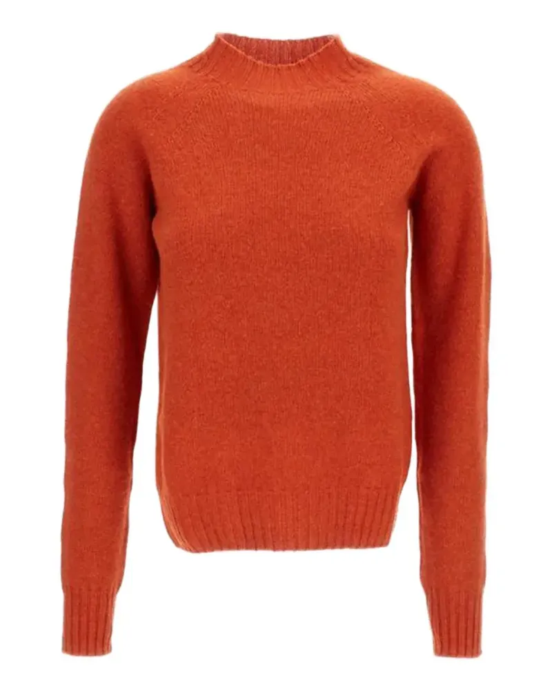 Drumohr  mock-neck knitted sweater - Orange Orange