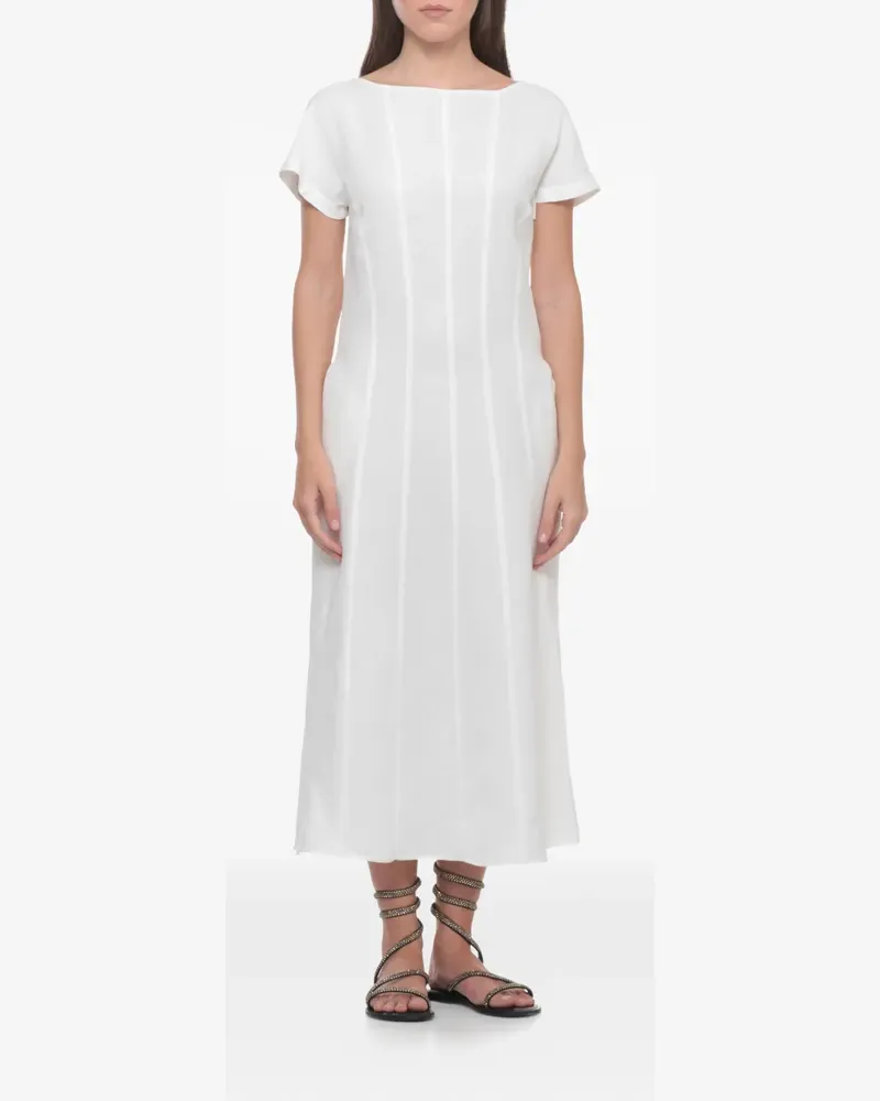 Antonelli Firenze Matilde midi dress - Weiß Weiß