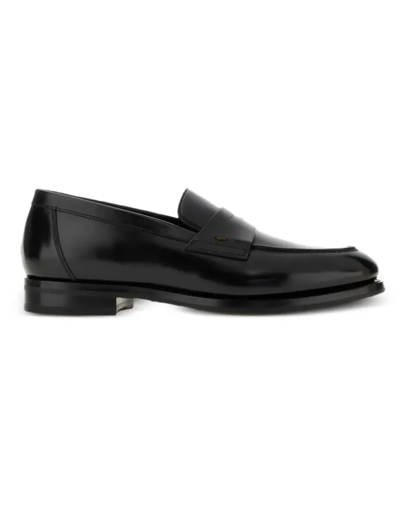 Santoni Colin Loafer - Schwarz Schwarz