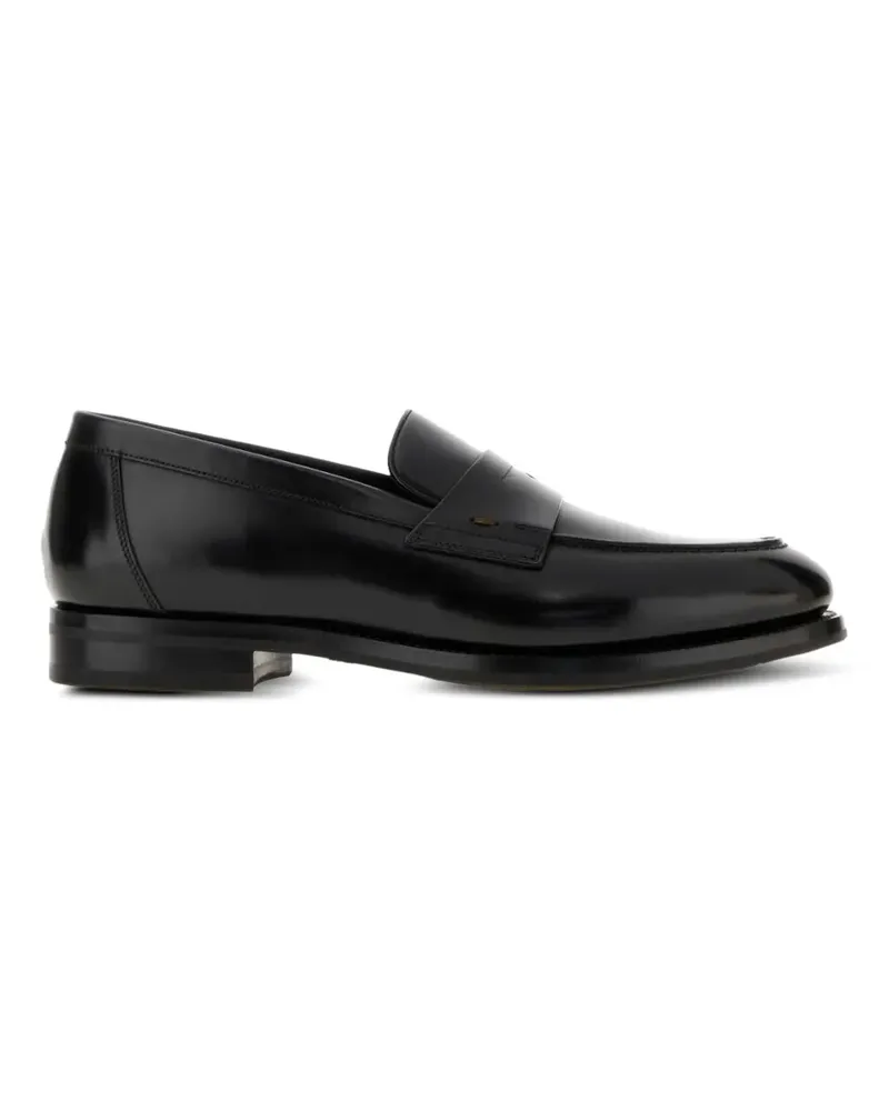 Santoni Colin Loafer - Schwarz Schwarz