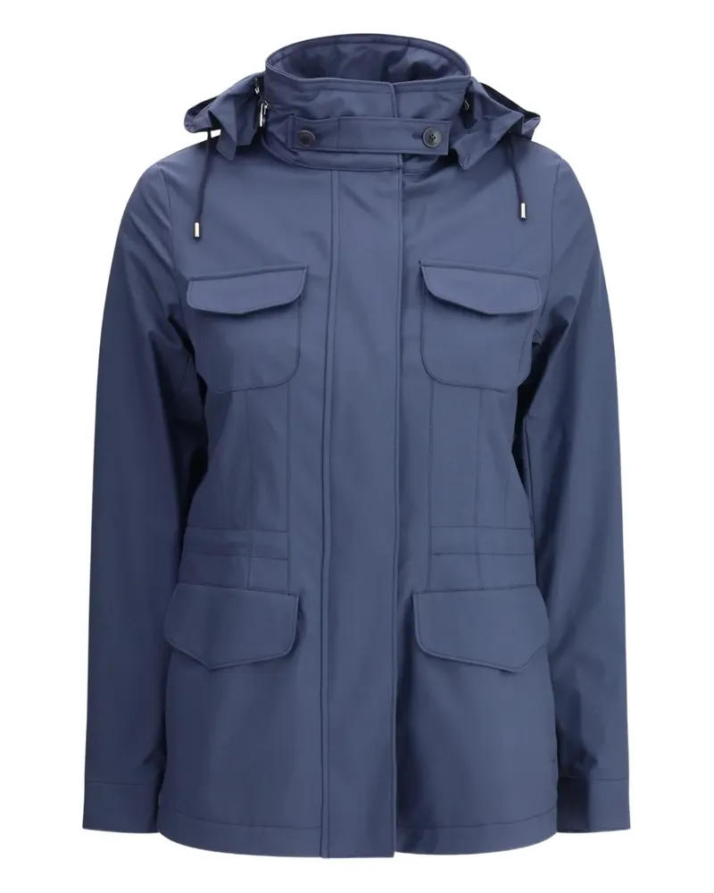 Loro Piana Traveller Mini Field Jacke - Blau Blau
