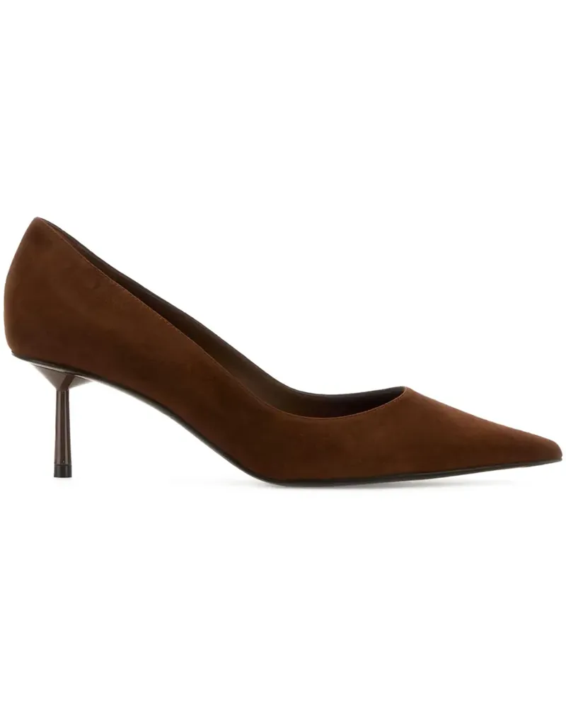 Le Silla Spitze Bella Wildleder-Pumps 60mm - Braun Braun
