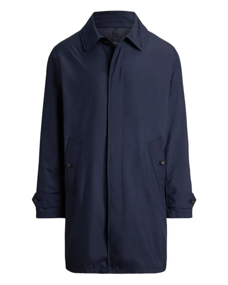 Ralph Lauren Geknöpfter Mantel - Blau Blau