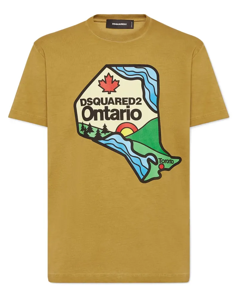 Dsquared2 Ontario T-Shirt - Braun Braun