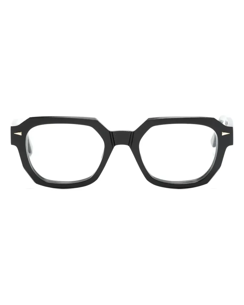 AHLEM Bellechasse Brille mit eckigem Gestell - Schwarz Schwarz
