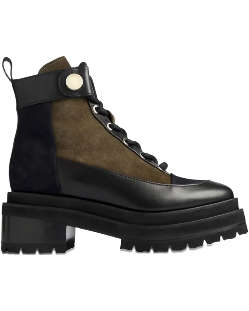 Pierre Hardy 50mm Penny lace-up boot - Braun Braun