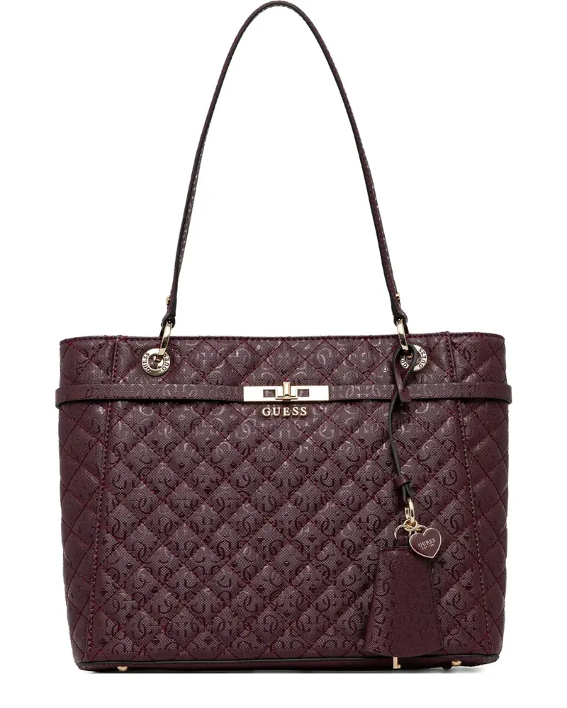 Guess Idra 4G Schultertasche - Violett Violett