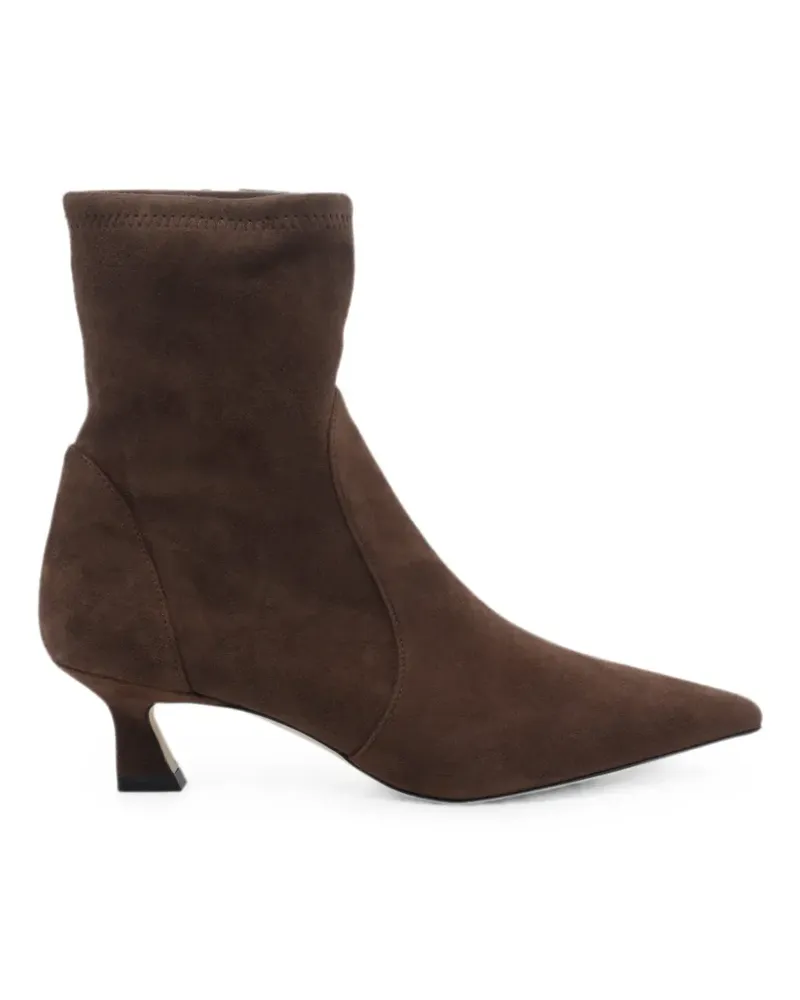 Stuart Weitzman Vinnie suede ankle boots - Braun Braun