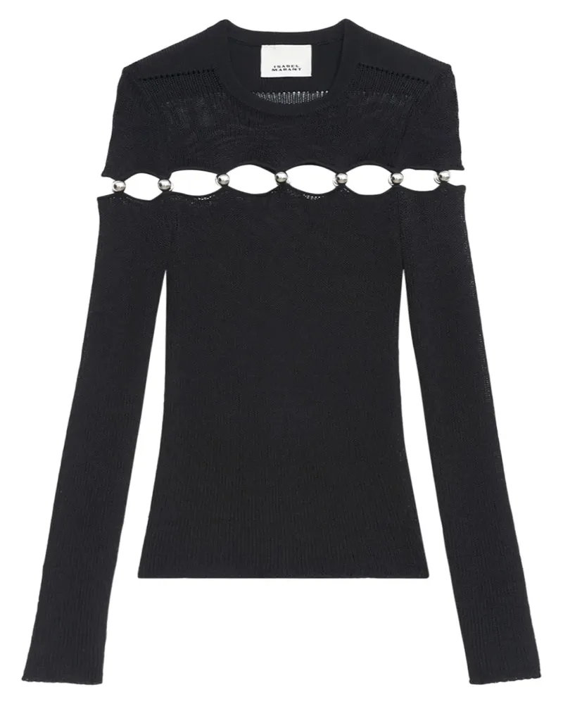 Isabel Marant Elsie Oberteil - Schwarz Schwarz