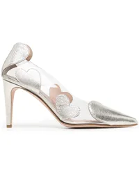 RED Valentino Transparente Pumps Silber