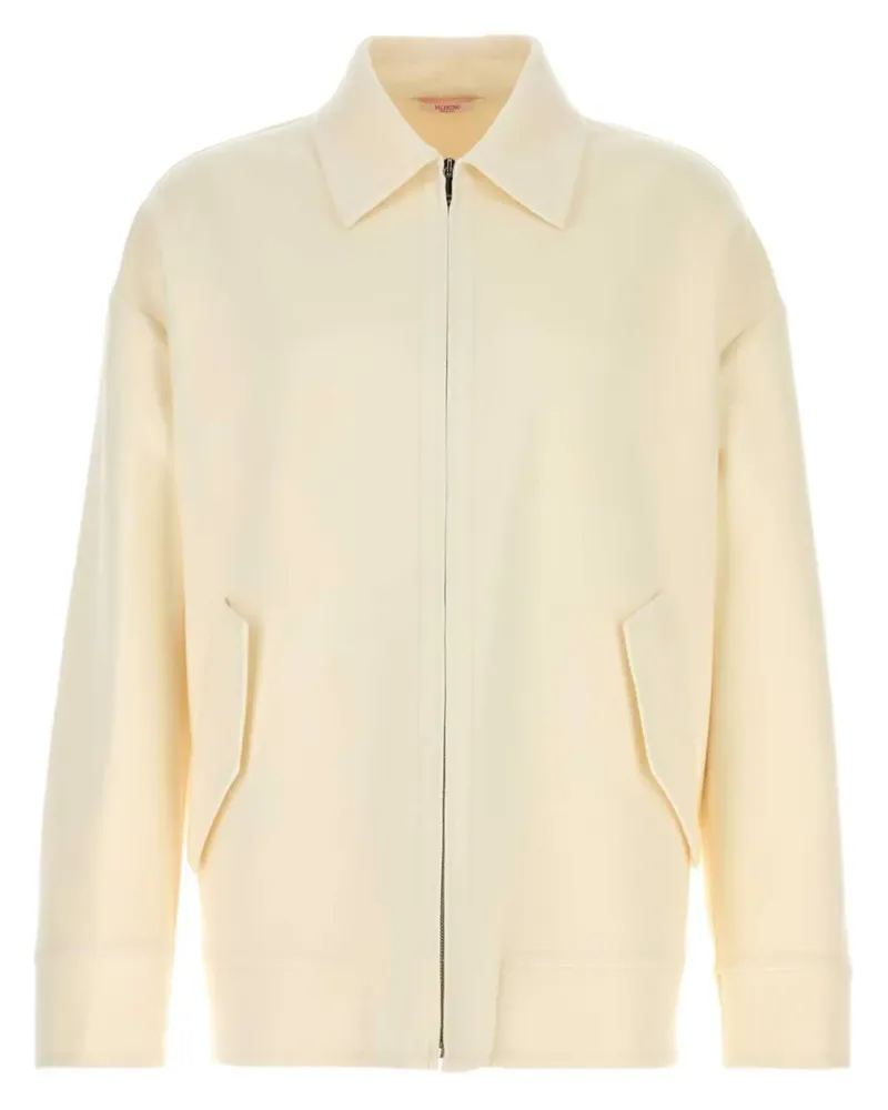 Valentino Garavani Hemdjacke mit Reißverschluss - Nude Nude