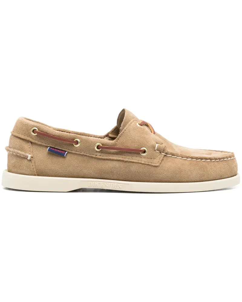 Sebago Portland Artisan Segelschuhe - Nude Nude