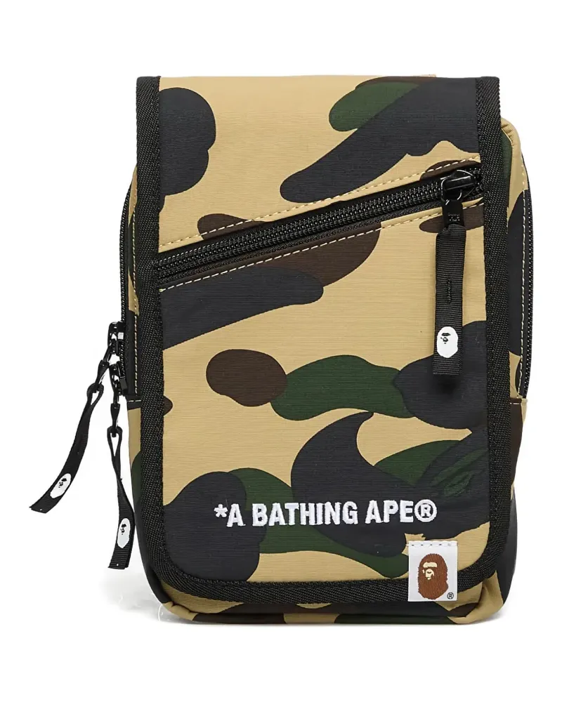 BAPE 1St Camo messenger bag - Nude Nude