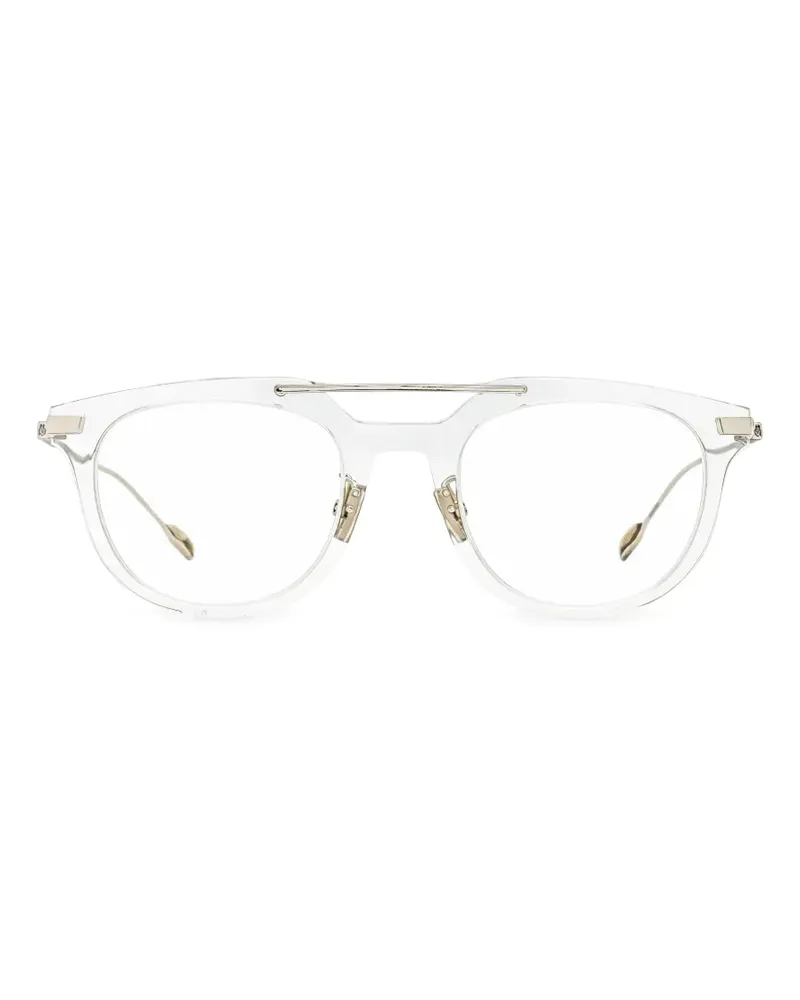 Rimowa Air oval-frame glasses - Weiß Weiß