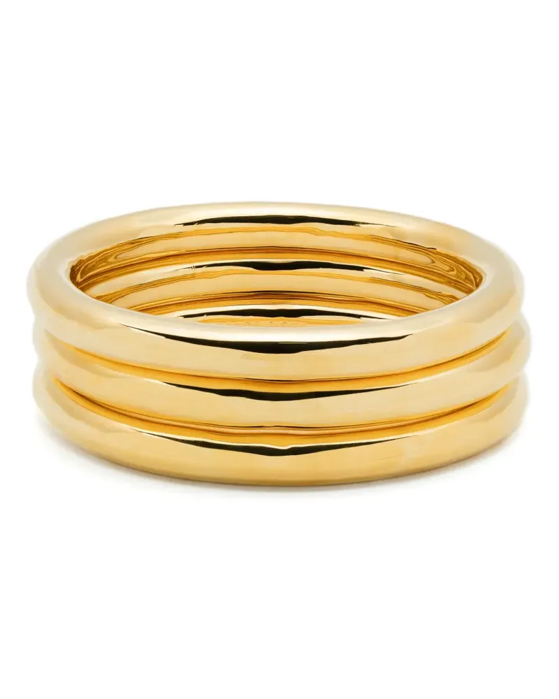Eddie Borgo 12kt Gelbgoldarmreif (3er-Set Gold