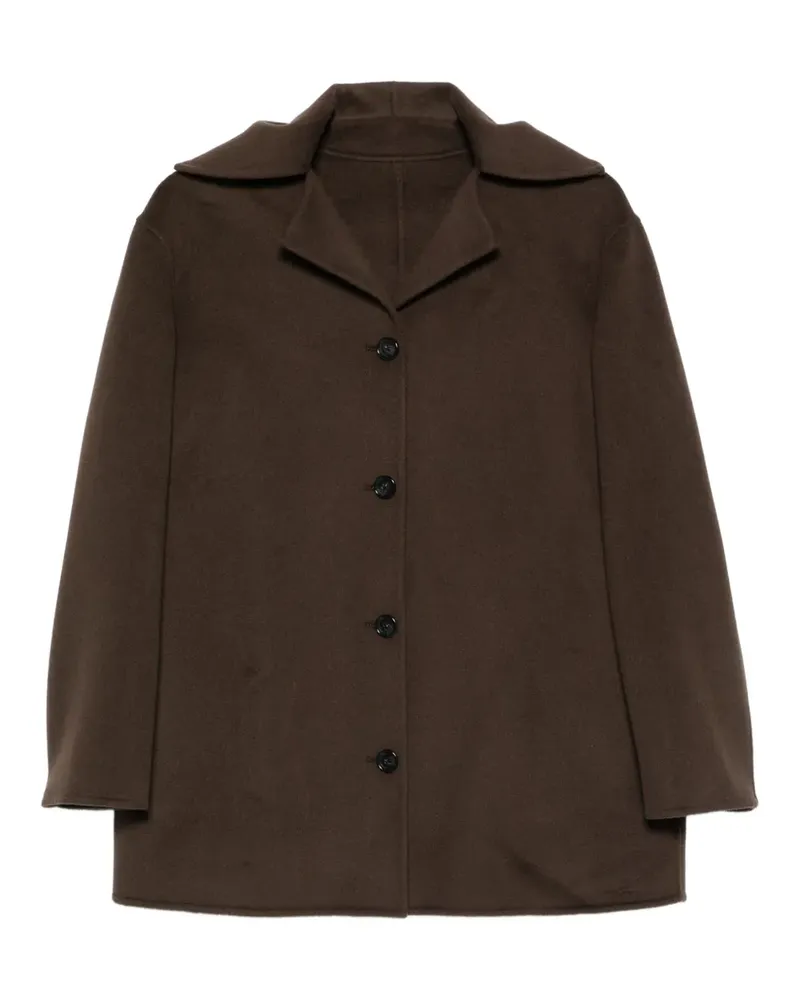 Alberta Ferretti Jacke mit Knopfverschluss - Braun Braun