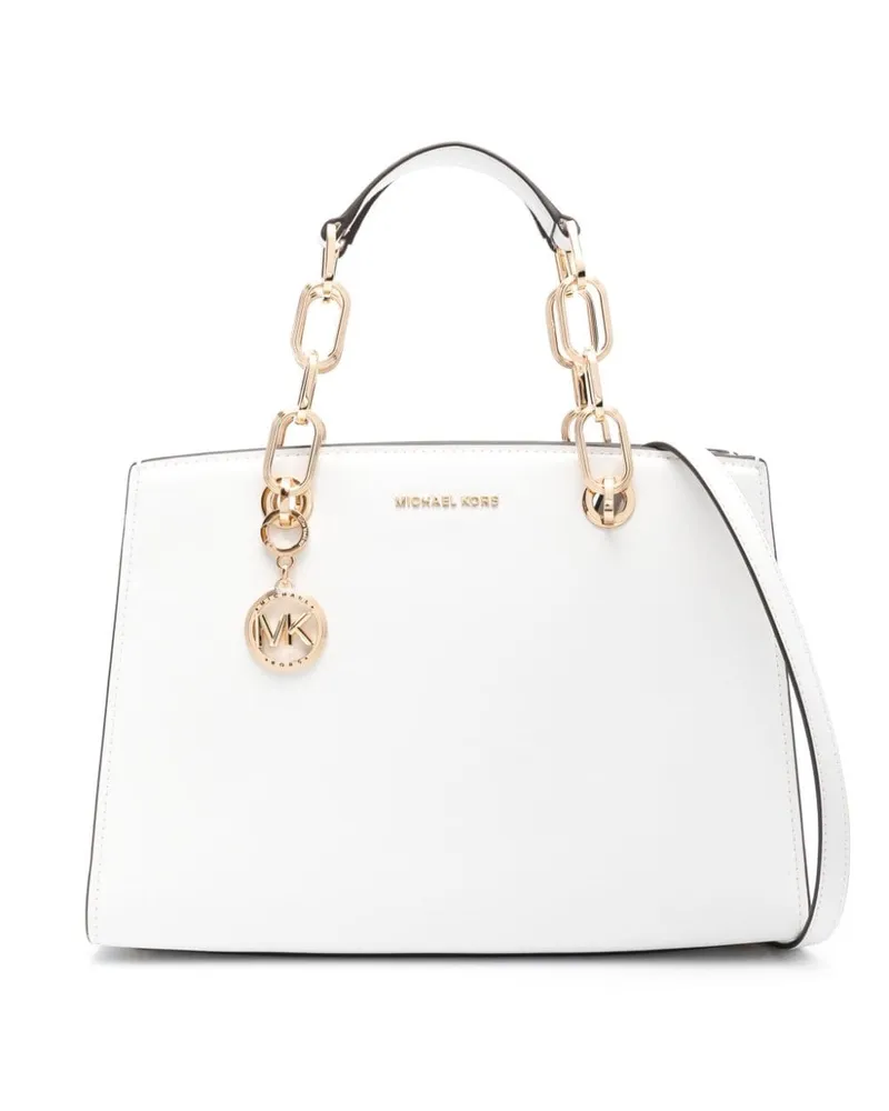 Michael Kors Cynthia Handtasche - Weiß Weiß