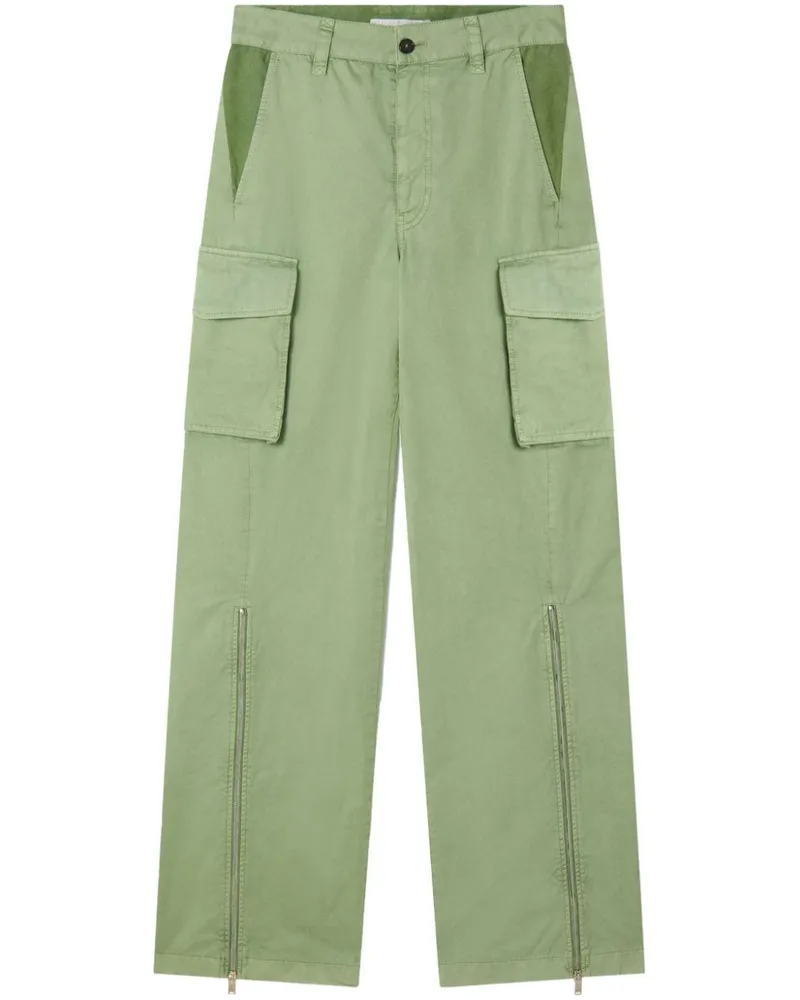 Stella McCartney Cargohose mit geradem Bein - Grün Grün