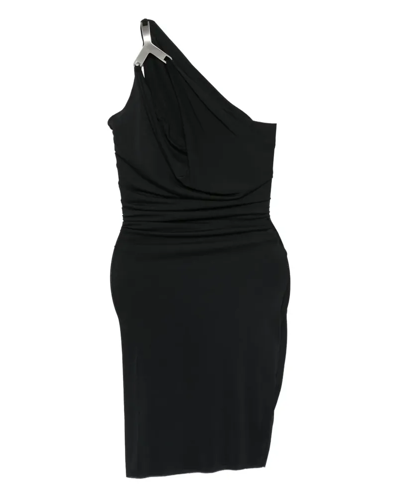 Rick Owens Lilies Drapiertes One-Shoulder-Kleid - Schwarz Schwarz