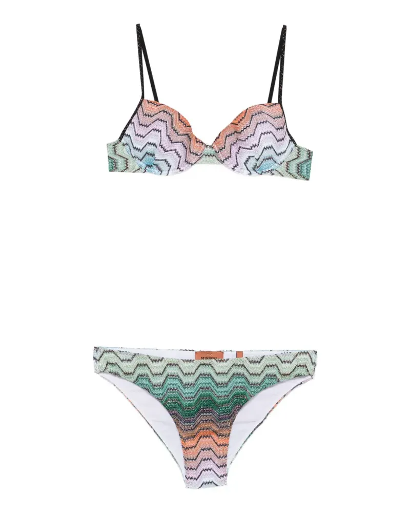 Missoni Gestrickter Bikini - Orange Orange
