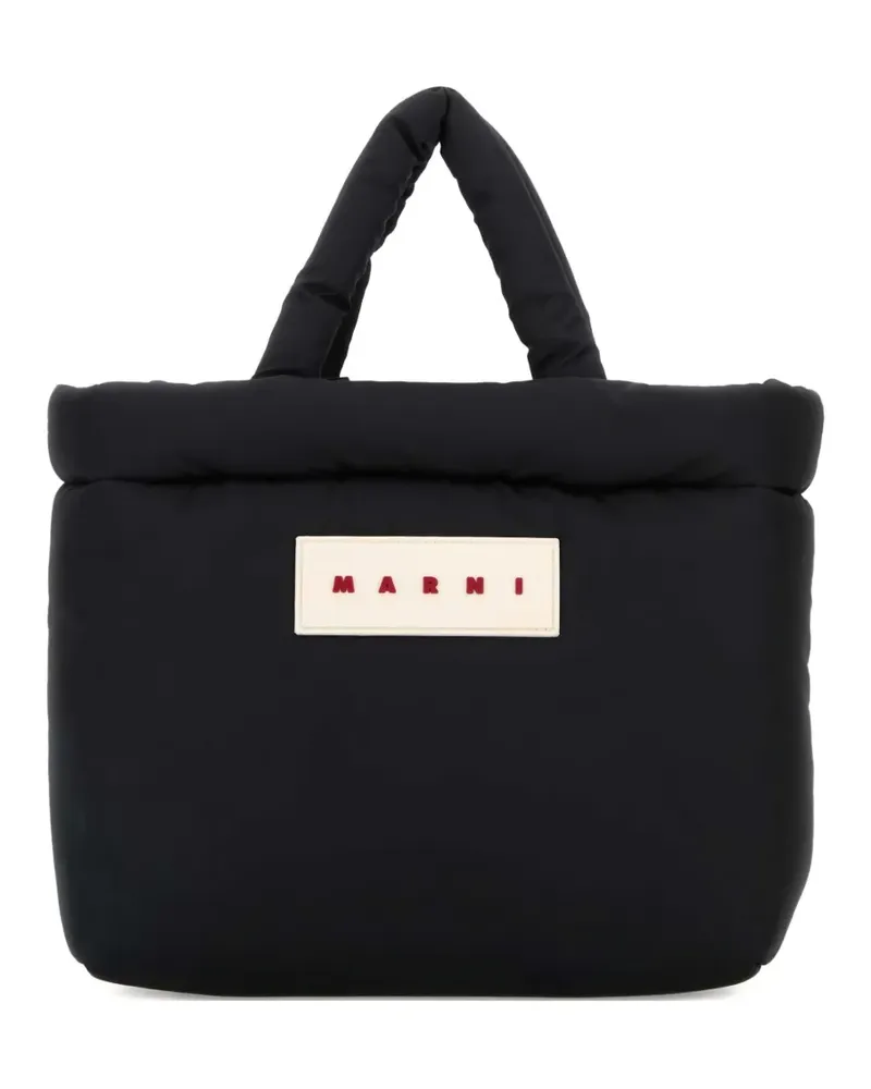 Marni Großer Puff-Tote Bag - Schwarz Schwarz