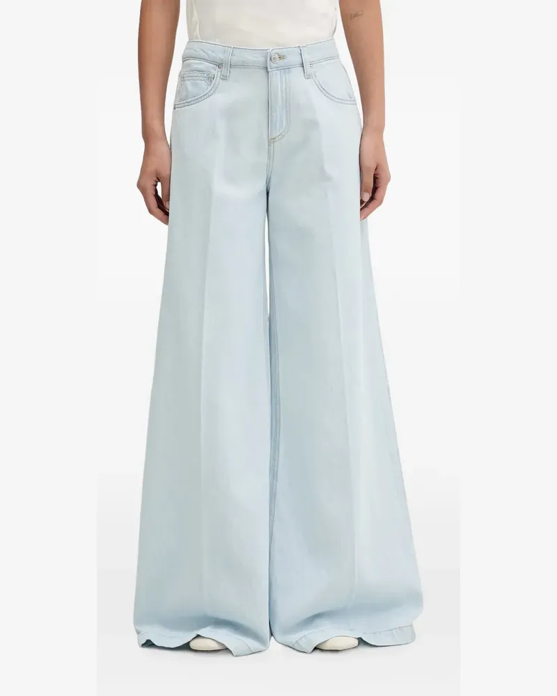 VICOLO Jeans mit weitem Bein - Blau Blau