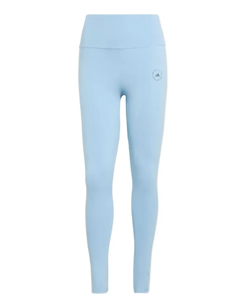 adidas x Adidas x Stella McCartney high-waisted leggings - Blau Blau