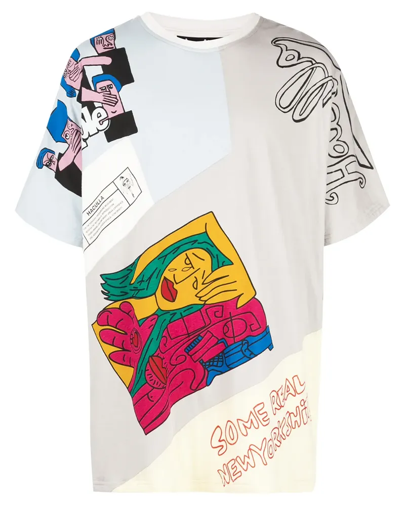 Haculla Odds And Ends' T-Shirt - Grau Grau