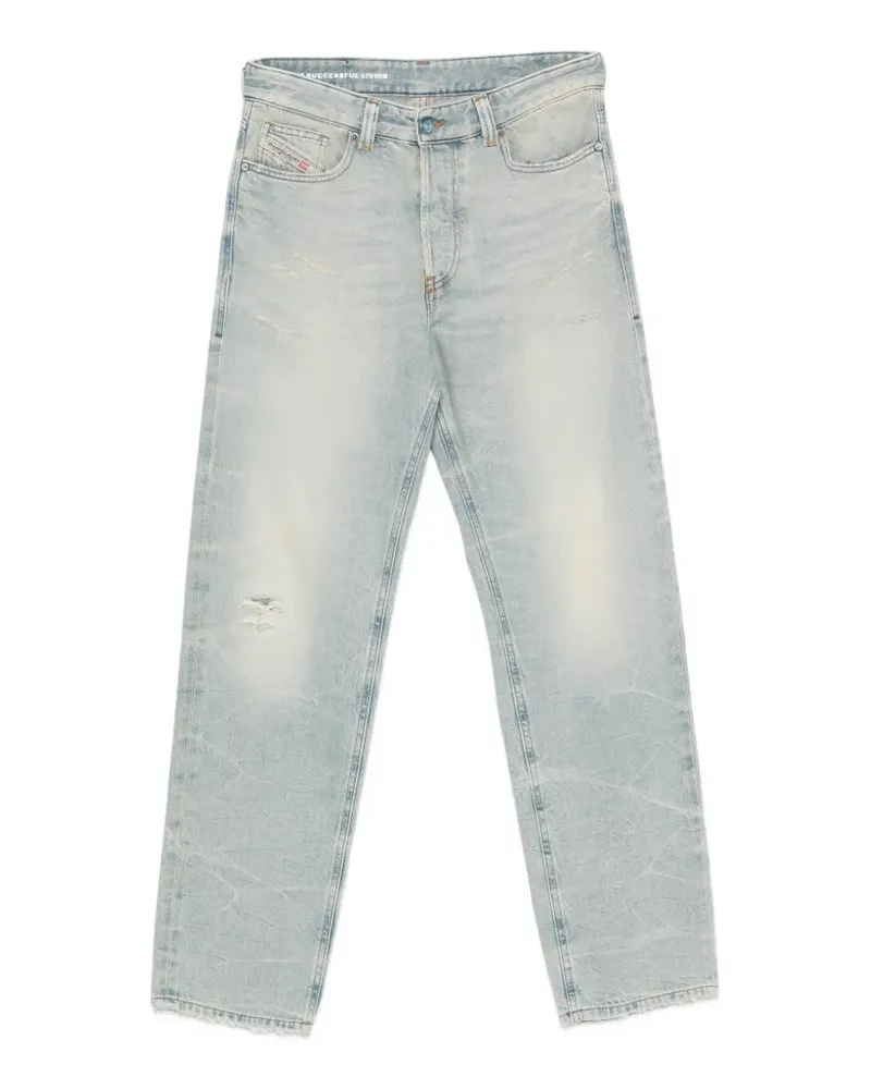 Diesel distressed five-pockets denim jeans - Blau Blau