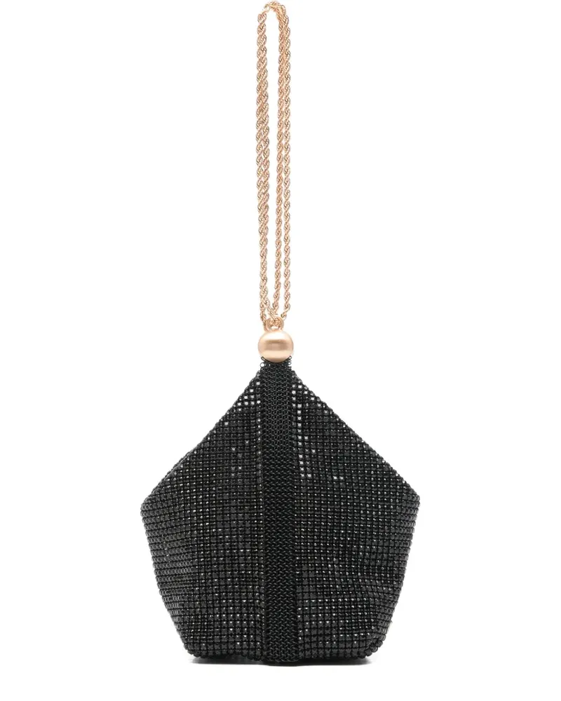 Cult Gaia Rue beaded chain mini bag - Schwarz Schwarz