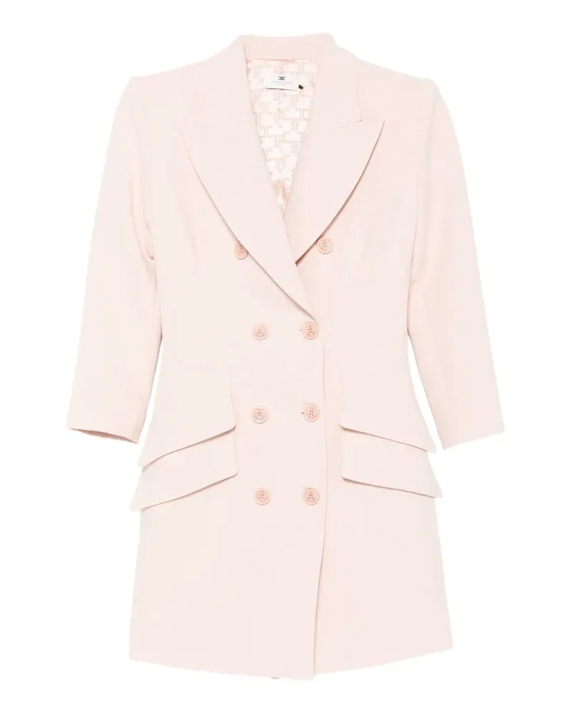 Elisabetta Franchi Doppelreihiges Minikleid - Rosa Rosa
