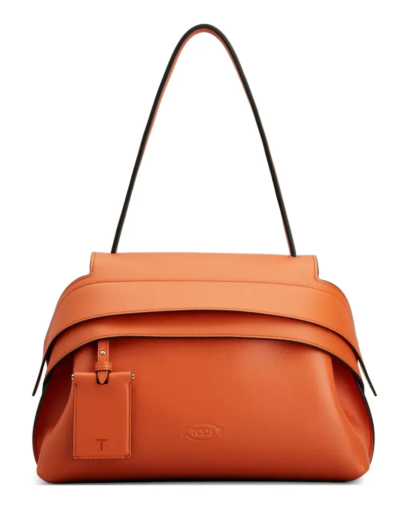 TOD'S Wave Bag Schultertasche - Orange Orange