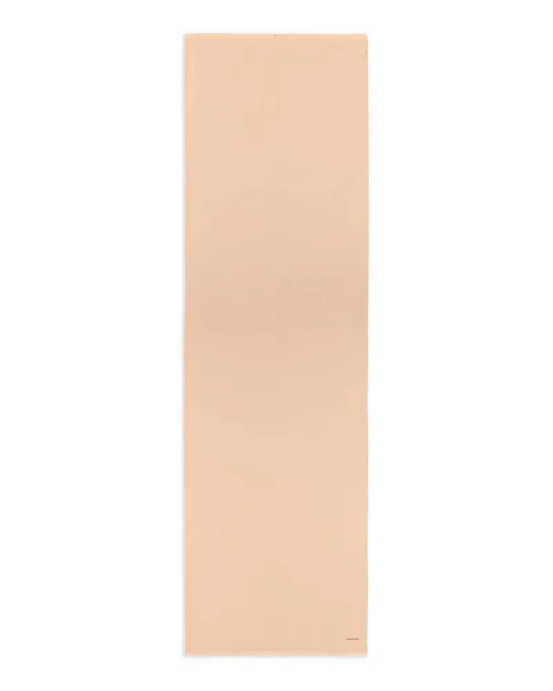 Max Mara Schal mit Logo-Muster - Orange Orange