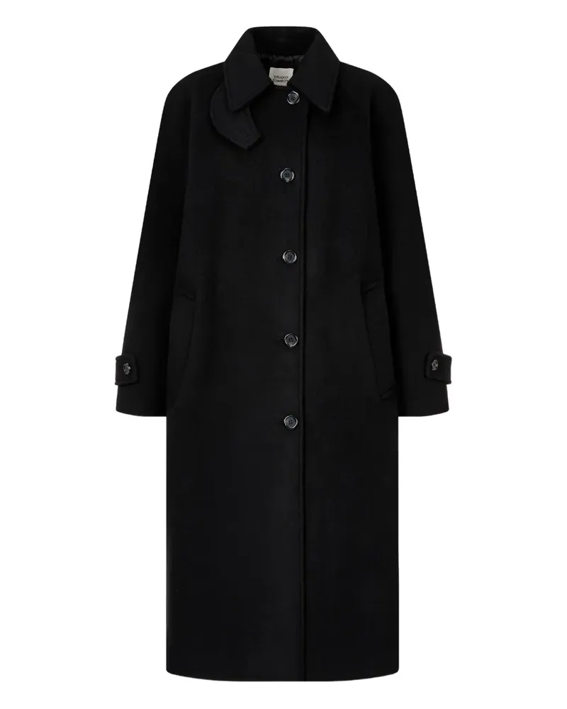 STUDIO TOMBOY single-breasted coat - Schwarz Schwarz