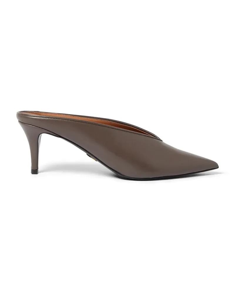 Stella McCartney pointed-toe V-cut mules - Braun Braun