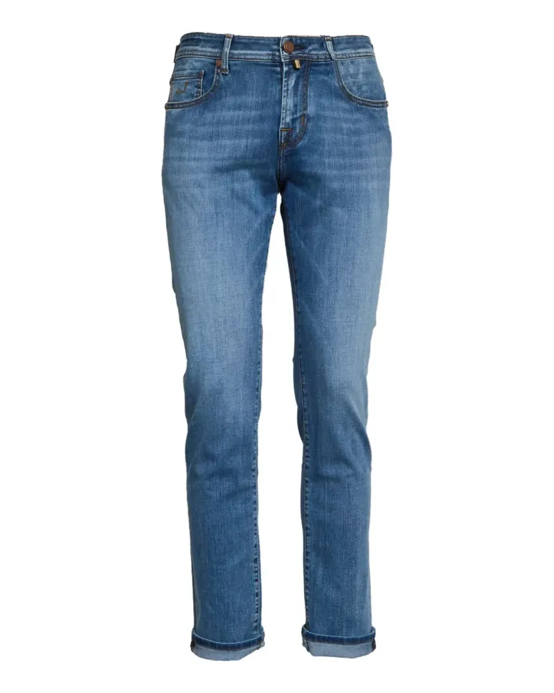 Jacob Cohën Bard zip fastening slim jeans - Blau Blau