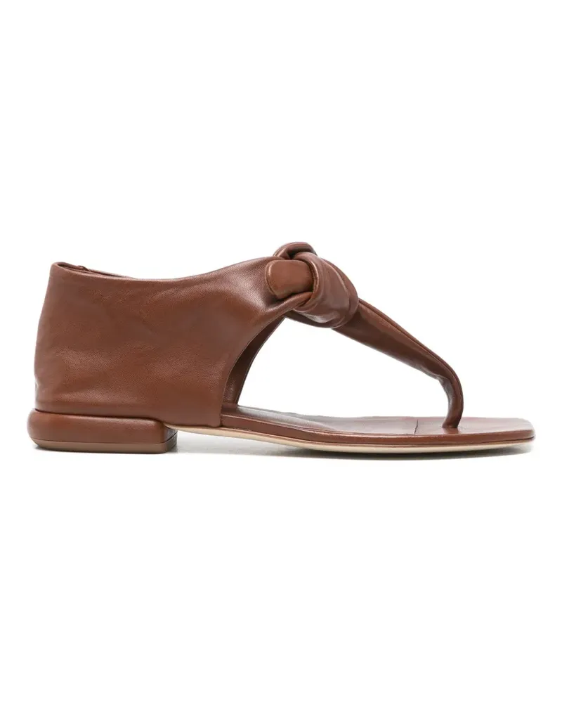 Officine Creative Italia Suki knotted sandals - Braun Braun