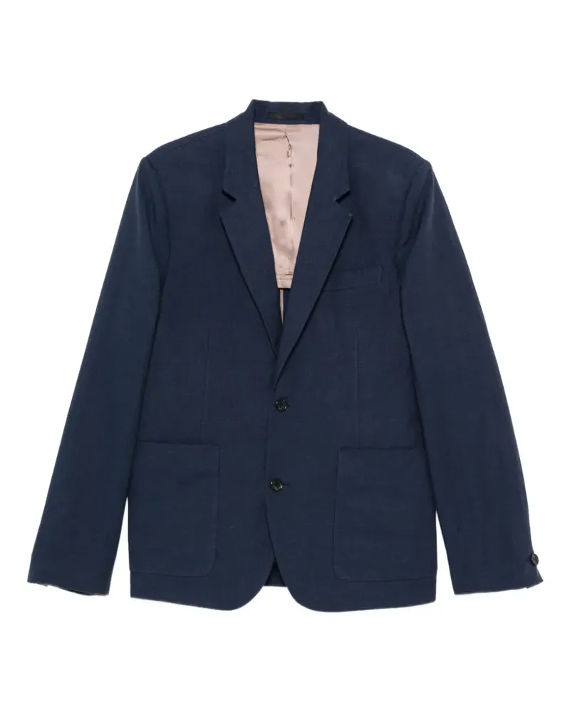 Paul Smith Sakko mit aufgesetzten Taschen - Blau Blau