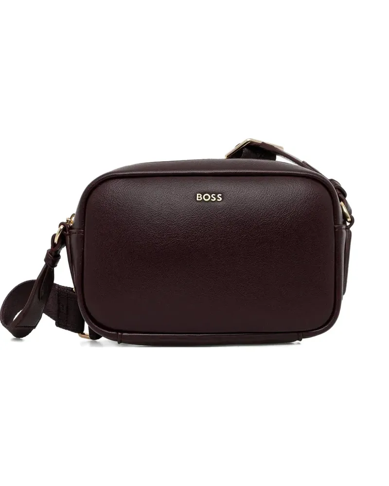 HUGO BOSS logo-plaque cross body bag - Braun Braun