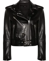 Tom Ford Bikerjacke mit Reißverschluss Schwarz