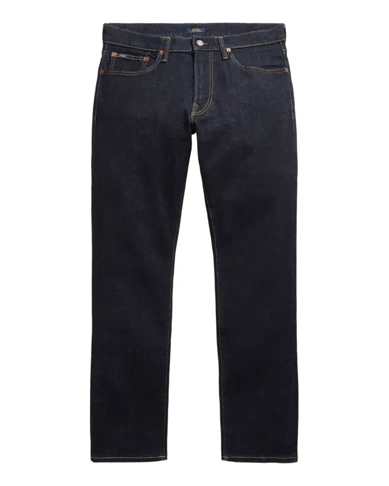 Ralph Lauren logo-embroidered slim-fit jeans - Blau Blau