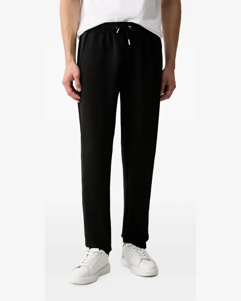 Karl Lagerfeld logo-tape track pants - Schwarz Schwarz