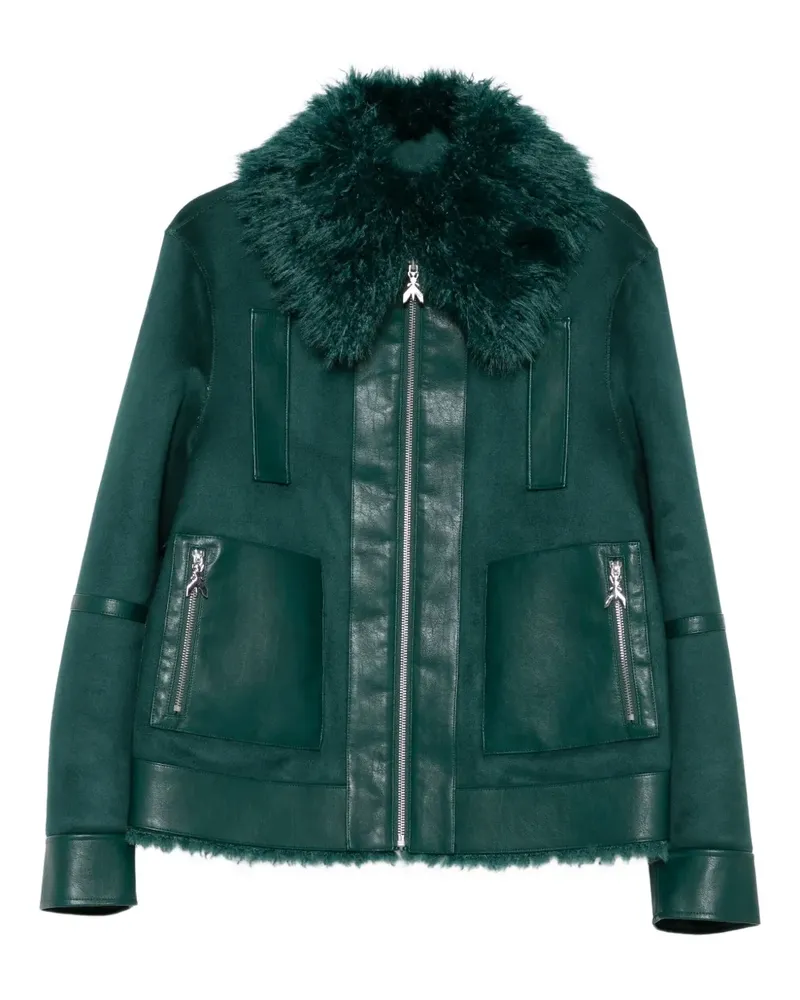 Patrizia Pepe Jacke aus Faux Fur - Grün Grün