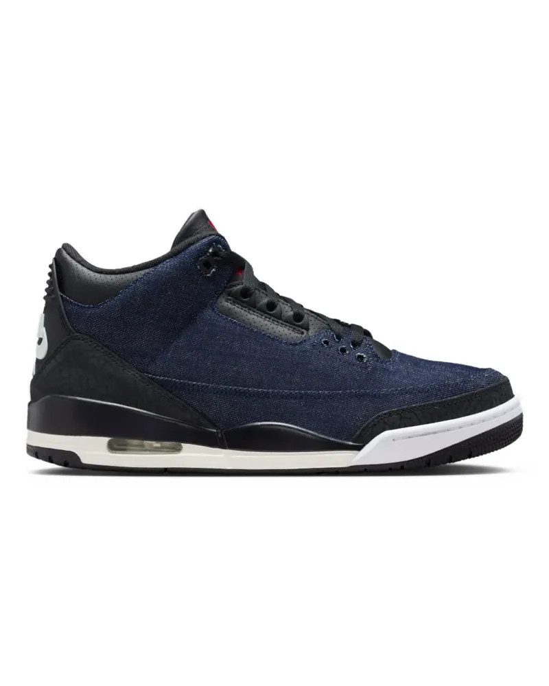 Jordan x Levi's Air  3 Sneakers - Blau Blau