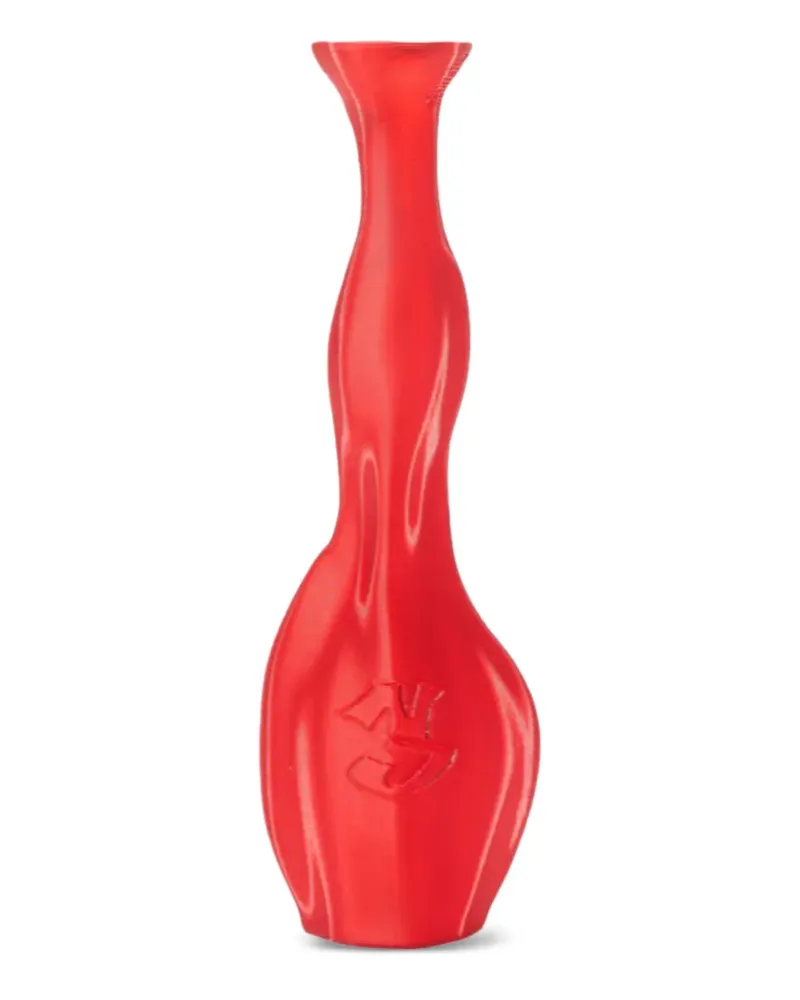 NIKO JUNE Skulpturale Las Projects Vase - Rot Rot