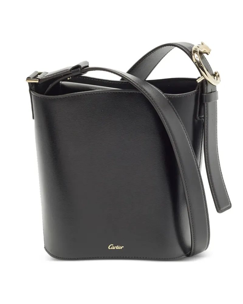 Cartier Mini Panthère C Beuteltasche - Schwarz Schwarz